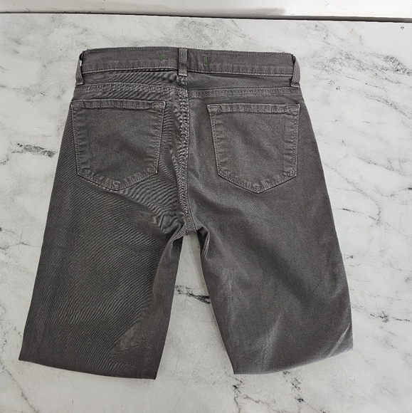 J Brand Capri Mid Rise Skinny Gray Jeans 26 Preowned - Picture 6 of 9